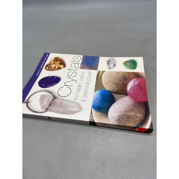 crystals for health home & personal power book by Ken & Joules Taylor READ - Picture 2 of 5